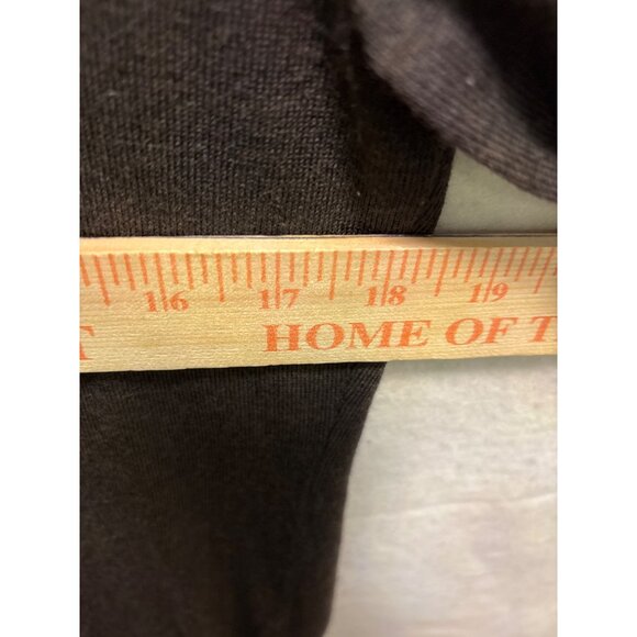 Tory Burch Womens Merino Wool & Cotton Ruffle Collar Cardigan Sweater Size L - Picture 8 of 14